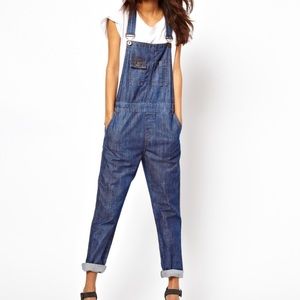 ASOS denim overalls EUC